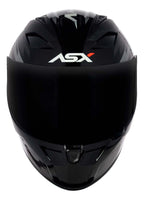 Capacete Para Moto Integral Asx City Arrow Preto Brilhante