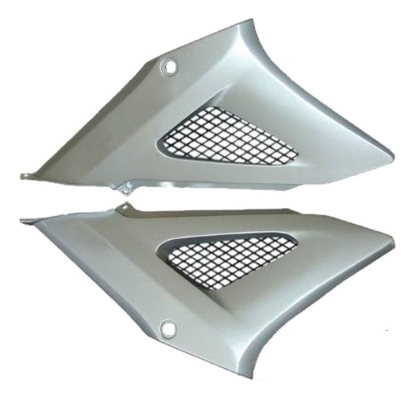 Par Tampa Lateral Twister Cbx250 2001 A 2008 Prata Sportive